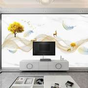 8d电视背景墙壁画，2022现代简约羽毛墙纸客厅，沙发壁纸影视