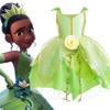 六一儿童女童绿色小精灵公主裙绿色仙女裙万圣节演出服装儿童裙子