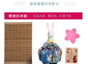 和服兔子音乐盒旋转八音盒日式送女友闺蜜创意520情人节生日礼物