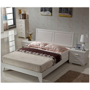 卧室套房家具双人床，组合套装简约现代板式六件套1.5米床4门