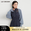 LILY BROWN春夏款 甜美百搭镂空披肩针织短外套LWND232046