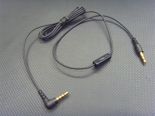 铁三角头戴耳机(戴耳机，)线连接线3.5mm对录线公对公3.5毫米带麦音频线
