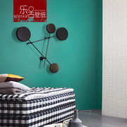 北欧纯色素色复古墨绿色墙纸非自粘卧室客厅背景蓝色壁纸现代简约
