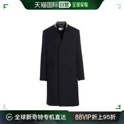 香港直邮Maison Margiela 长款单排扣羊毛大衣 SI1AA0001S48109