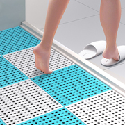 浴室防滑垫脚垫卫生间厕所拼接垫子洗澡洗手间地垫隔水镂空防水