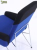 北欧舒适接待休闲椅子，洽谈会客区洽谈办公简约时尚咖啡沙发椅b357