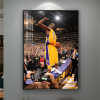 科比装饰画NBA海报Kobe Bryant铝合金玄关壁画库里湖人詹姆斯挂画