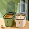 装米桶防虫防潮密封家用食品级，米缸放米箱面粉大米储存米罐收纳盒