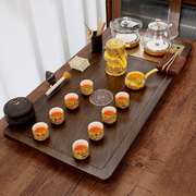 紫砂功夫茶具整套装家用中式简约茶台一体全自动实木茶盘送礼茶海