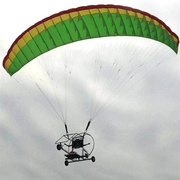 。电动遥控滑翔伞无线遥控航模，飞机室内外动力降落伞可做特技动