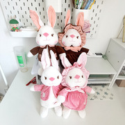 可爱田园兔公仔雪莉小白兔子毛绒玩具彼得，兔子娃娃生日礼物星