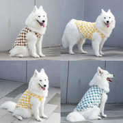 狗狗衣服秋冬装金毛拉布拉多萨摩耶，中型犬大型犬，保暖开扣背心绒衣