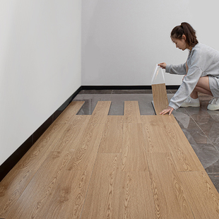 10平方-pvc地板贴纸自粘地板革，翻新改造家用加厚防水耐磨地胶地垫