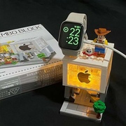 applewatch充电底座iwatch充电座，乐高适用于苹果手表，充电支架创意