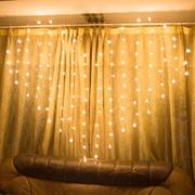 房间布置浪漫告白爱心彩灯led闪光灯，串表白求婚室内网红窗帘灯饰