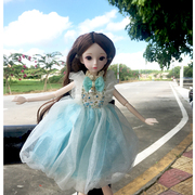 30厘米娃娃裙子可换装选款短裙，长裙多款礼服大裙摆粉红裙蓝裙黄裙