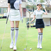 高尔夫球服装女士短裙半身裙防走光开叉运动弹力修身显瘦短裤裙子