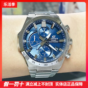 卡西欧三眼计时时尚男手表，efb-690sbd-2asbbsbc-1ba光能蓝宝石