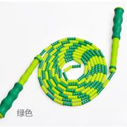 竹节跳绳花样成人儿童健身运动中小学生花式跳神表演珠节绳子