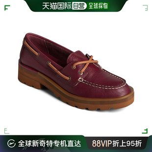 香港直邮潮奢sperry斯佩里女士，粗跟船鞋