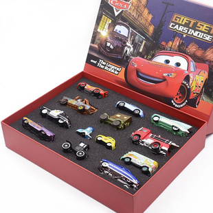 赛车总动员合金小汽车模型玩具礼盒套装闪电麦昆儿童男孩礼物