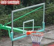 标准篮板 钢化玻璃篮球板更换木头板篮球架板 篮球架配件篮圈拉杆