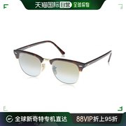 日本直邮Ray Ban雷朋 太阳镜 0RB3016 CLUBMASTER 绿色闪光渐