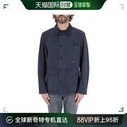香港直邮潮奢 Barbour 巴伯尔 男士 口袋细节军装衬衫夹克 MCA097