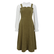 连衣裙女秋季女装小个子气质洋气收腰显瘦长袖裙子L5256008B