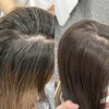 美奇丝公司染发膏理n发店廊，专用盖白发，两段色一步到位炫棕彩染