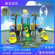 儿童水上滑梯组合大型户外游泳池温泉游乐喷水塑料滑滑梯乐园玩具