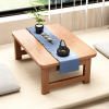 折叠桌楠竹炕桌家用实木，榻榻米小茶几，飘窗桌床上学习书桌电脑矮桌