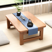 折叠桌楠竹炕桌家用实木榻榻米，小茶几飘窗桌床上学习书桌电脑矮桌