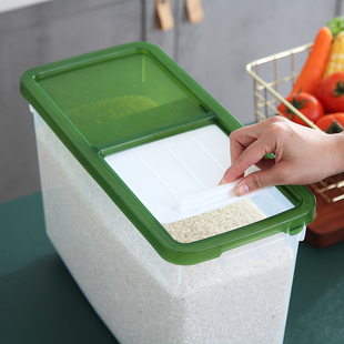 装米桶20斤40斤家用厨房防潮防虫密封储米箱米缸面粉收纳盒储存罐