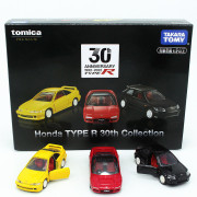 TOMY多美卡tomica合金玩具车模型本田TYPE R 30周年 本田三车套组
