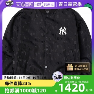 自营MLB夹克男女运动服情侣上衣老花棒球服外套3AJPM0541