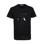 Calvin Klein/凯文克莱男士纯棉圆领休闲短袖夏季纯色时尚T恤