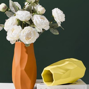北欧创意简约花瓶摆件客厅插花陶瓷花瓶电视柜餐桌玄关家居装饰品