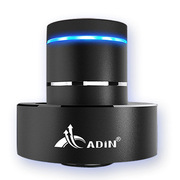 Adin/艾丁 S8BT.无线蓝牙共振音箱26W桌面重低音炮迷你便携骨传导