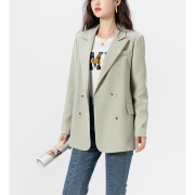 韩版小西装女2023小众原创设计小西服女高级感休闲西装女外套