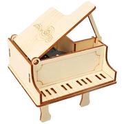 儿童趣味手摇八音盒科技小制作小发明手工diy木制钢琴八音盒材料