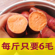 江西西瓜红红薯新鲜红(新鲜红)蜜薯沙地地瓜软糯香甜番薯蜜薯5斤种子种薯