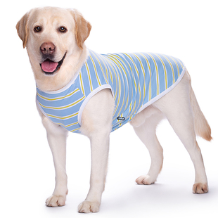大狗背心夏装薄款金毛，拉布拉多阿拉斯加中型大型犬宠物狗防晒衣服