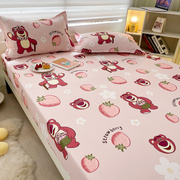 迪士尼儿童卡通床笠床罩单件全包固定防滑便捷床垫床套罩全包床单