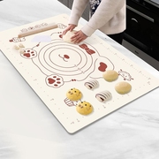 食品级硅胶垫面板揉面垫加厚和面垫案板厨房用品烘焙工具擀面不粘
