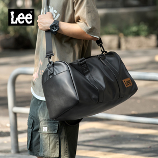 Lee旅行袋男大容量健身包干湿分离女运动斜挎包出差手提行李包