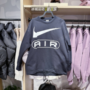 Nike耐克2024年春季女子大logo宽松长袖套头卫衣FN1898-010