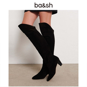 ba&sh法式过膝高级显瘦长筒靴粗跟高跟高筒靴 bash 2H21CERR