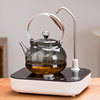 一品仟堂耐热玻璃煮茶壶，家用茶具煮花茶白茶提梁，壶自动上水电陶炉