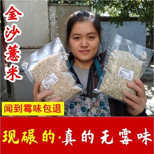 金沙薏米仁新货特级薏仁米，药用薏苡仁福建新鲜小薏米仁炒熟中药材